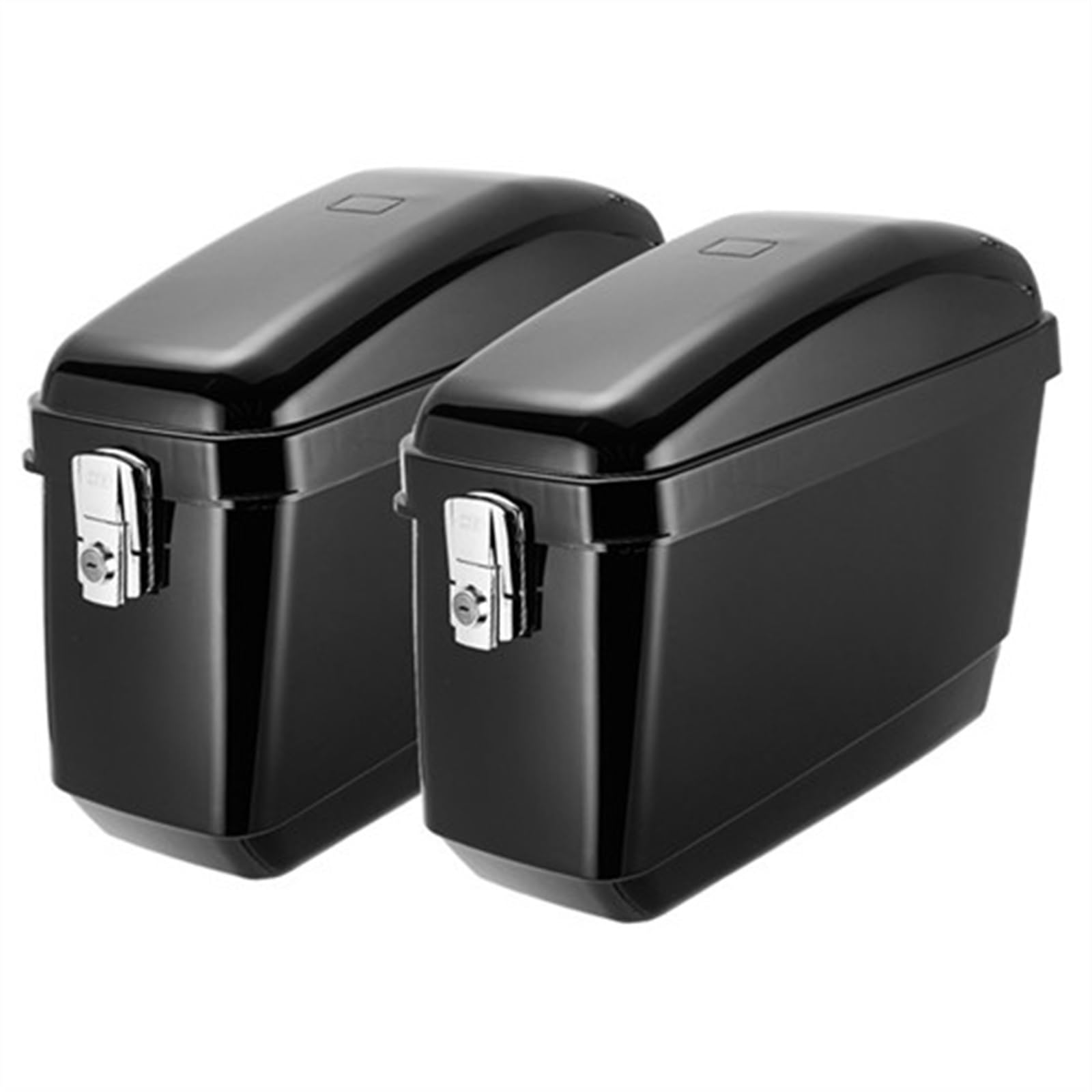 Motorcycle Saddlebags Luggage Hard Plastic Saddlebags