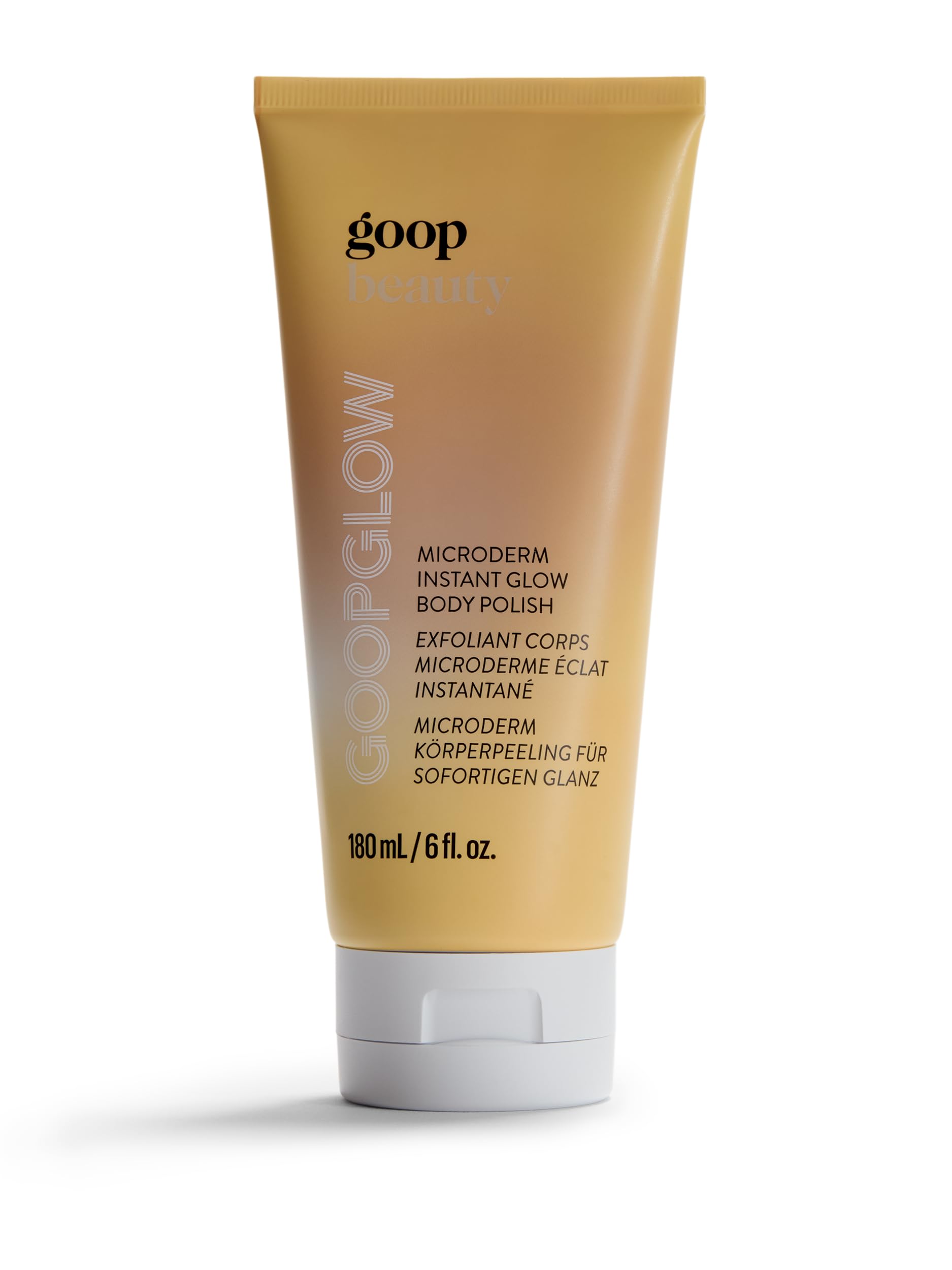 goopBeauty Microderm Body Polish | Exfoliating Scrub & Foaming Cleanser for Glowing Skin | Salts & Kakadu Plum Seed Oil for Hydration | Inspired by Microdermabrasion | 6 fl oz