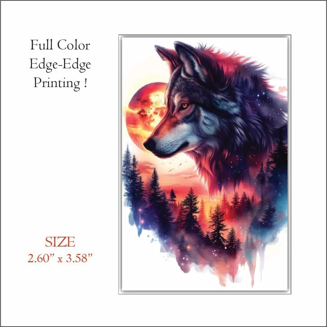 Custom Standard Border Card Sleeves for Trading Card Games, Personalized Full-Color Print Design, Compatible with Magic The Gathering – MTG, TCG, OCG (Standard)