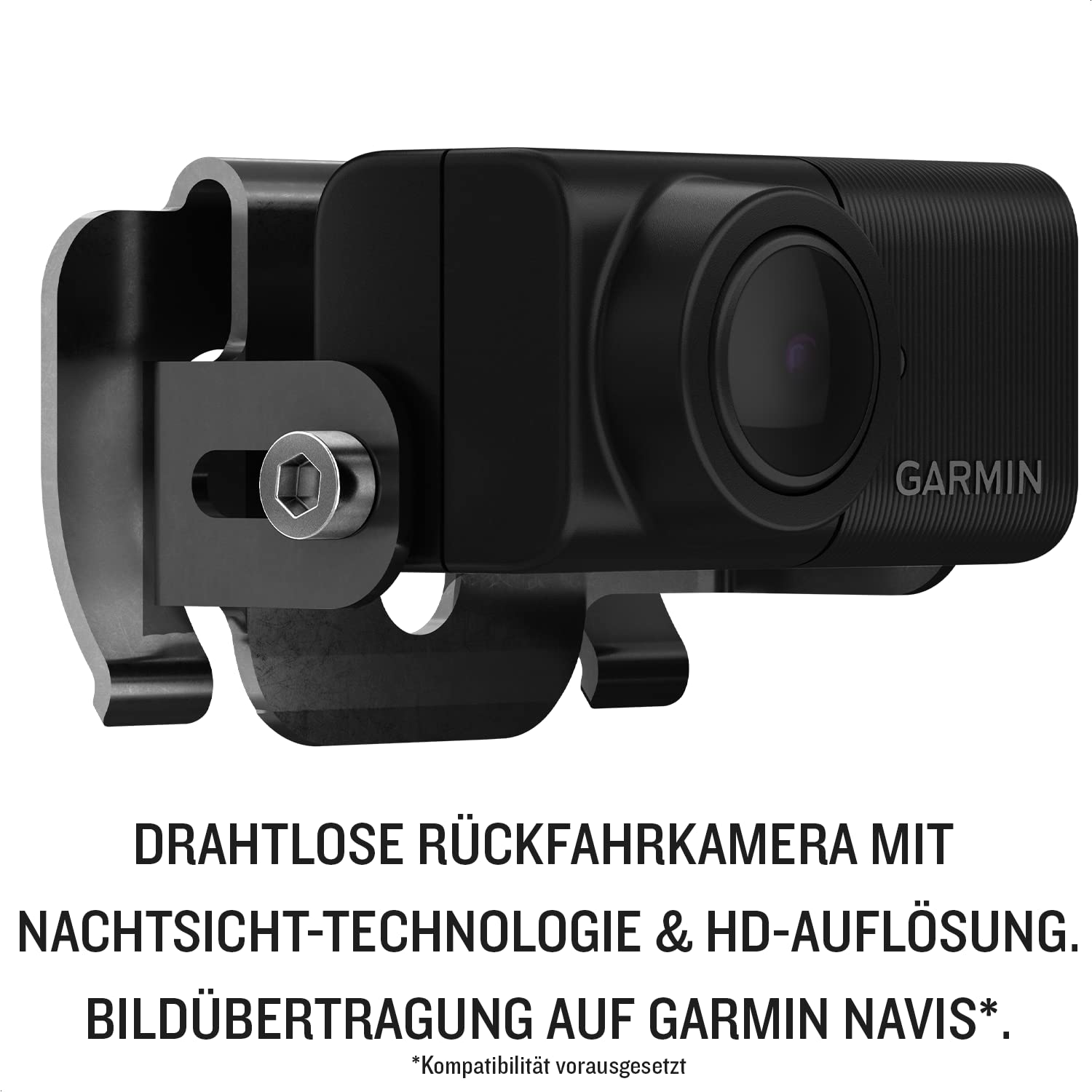 Garmin BC 50 Night Vision Drahtlose Rückfahrkamera mit Nachtsicht 720p HD IP67 15m 160°
