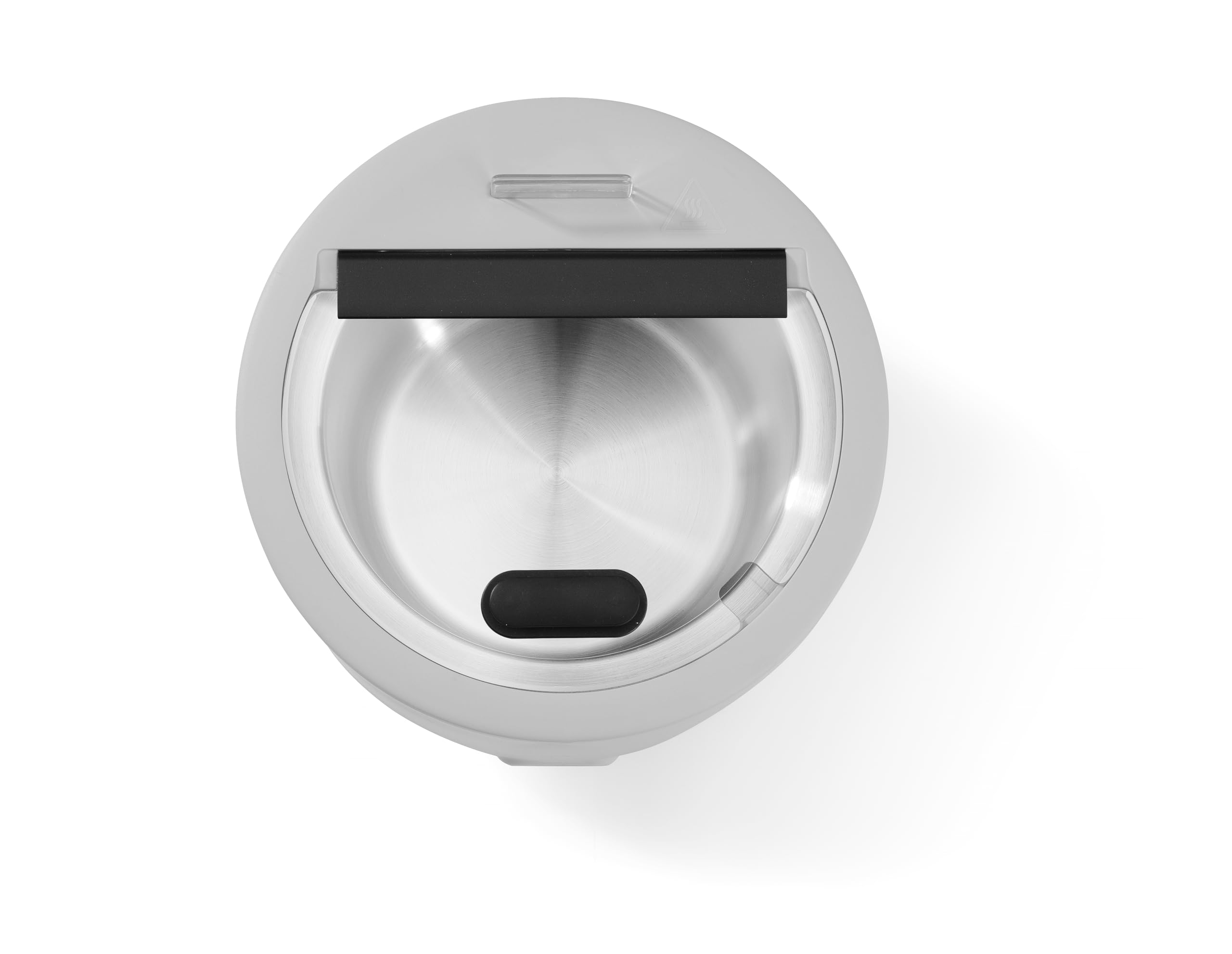 HENDI Bollitore per zuppa elettrico UNIQ per buffet, 8L, 35-85°C, 220-240V, 500W, ⌀365x(H)325mm, alluminio, acciaio inox, PP, vetro temperato, bianco