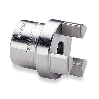 Boston Gear FC3813/4 Shaft Coupling Half, FC38 Coupling Size, 1.750 inches Bore, 2-5/8 Thru Bore Length, 3.500 inches Hub Diameter, 67.3 Max HP at 1750 RPM, 3000 Max Torque LB-in, Steel