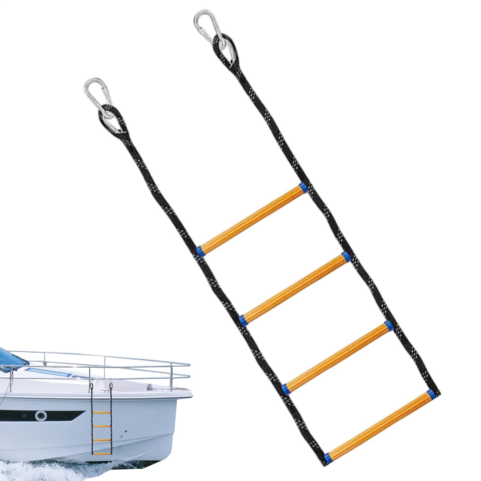 Boat Ladder Folding Portable Climbing Steps