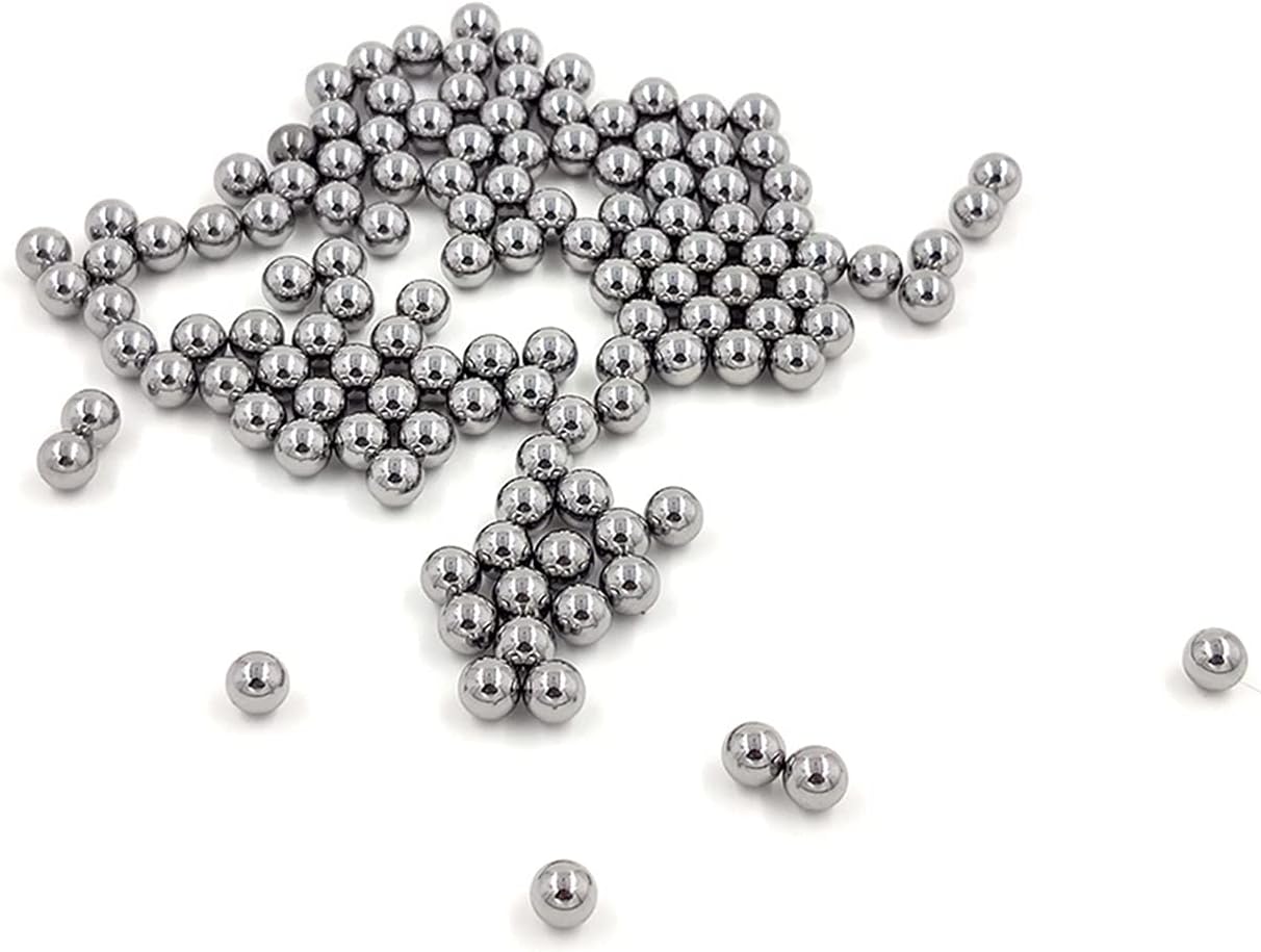 WWBR 500g GCR15 Solid Ball High Precision G10 10 11 12 13 14 15mm Hardness Bearing Ball for CNC Impact Test (Outer Diameter : 12.7mm 500g)