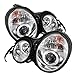 Spyder Auto 5011282 LED Halo Projector Headlights Chrome/Clear
