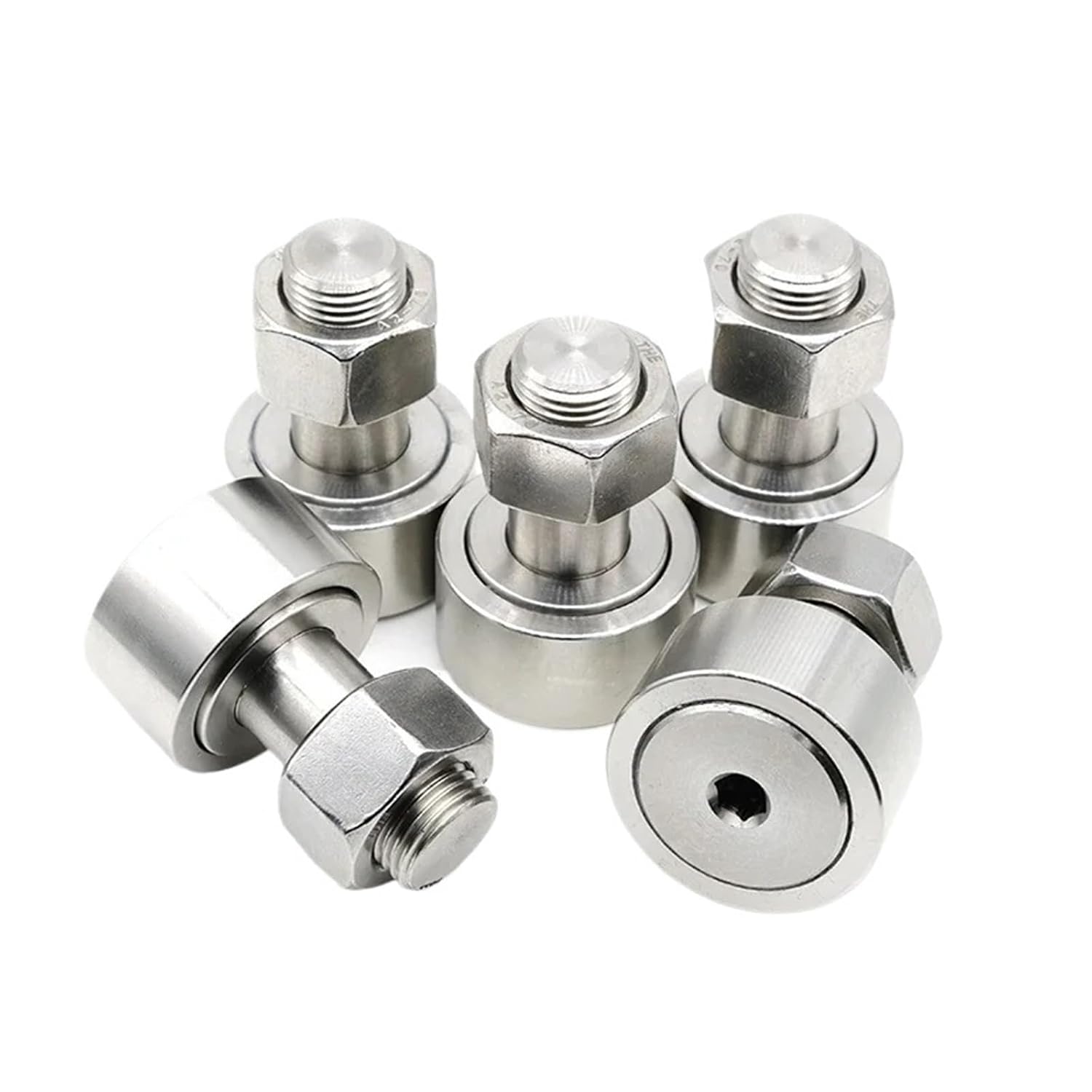 1Pcs CF10 SUS304 M10X22X36.2 mm Stainless Steel Stud Type Cam Follower Bearing