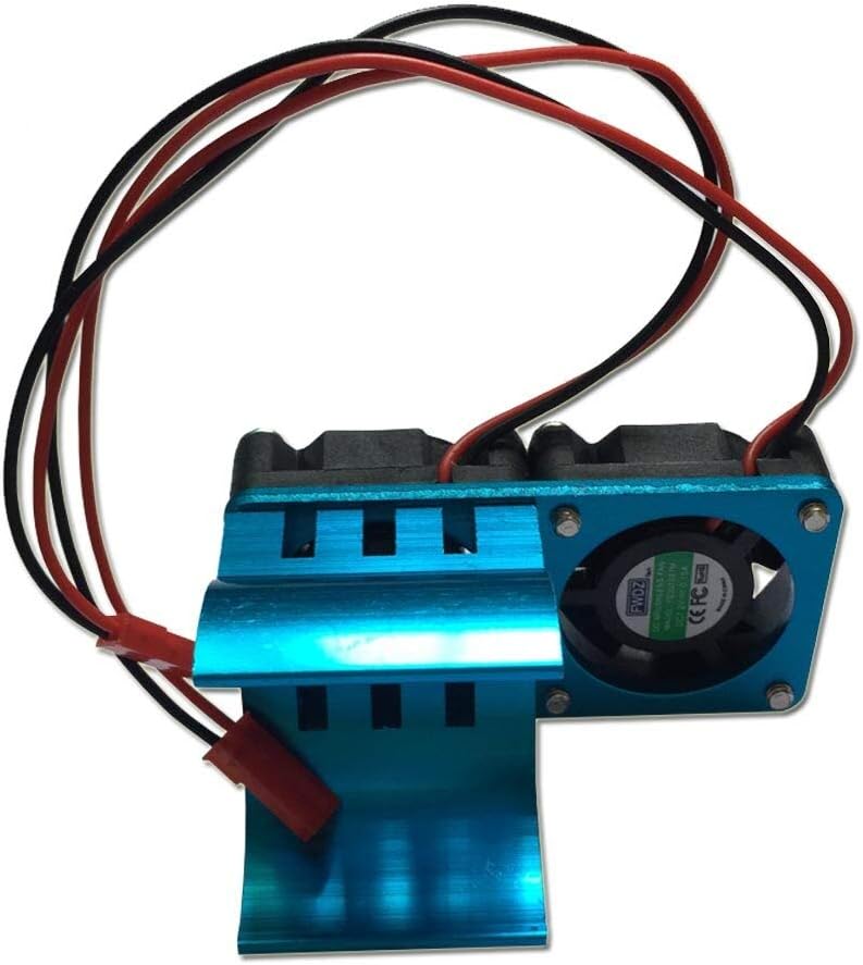 Isali 540 Motor Heat Sink Fan Cooling Racing 550 Heatsink Electric Dual Proof Cover Aluminum