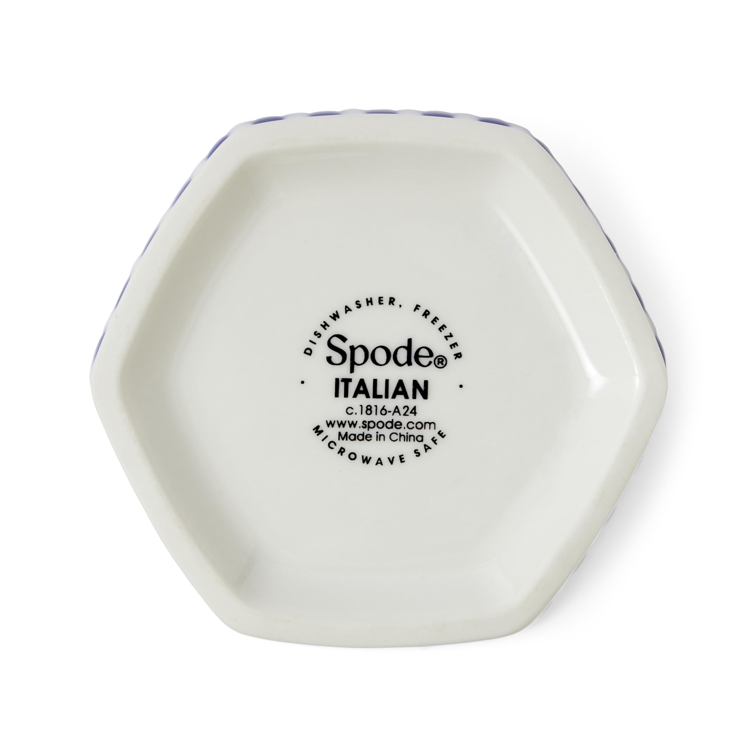 Amazon.com: Spode Blue Italian Steccato Vase, 5.2-Inch Porcelain