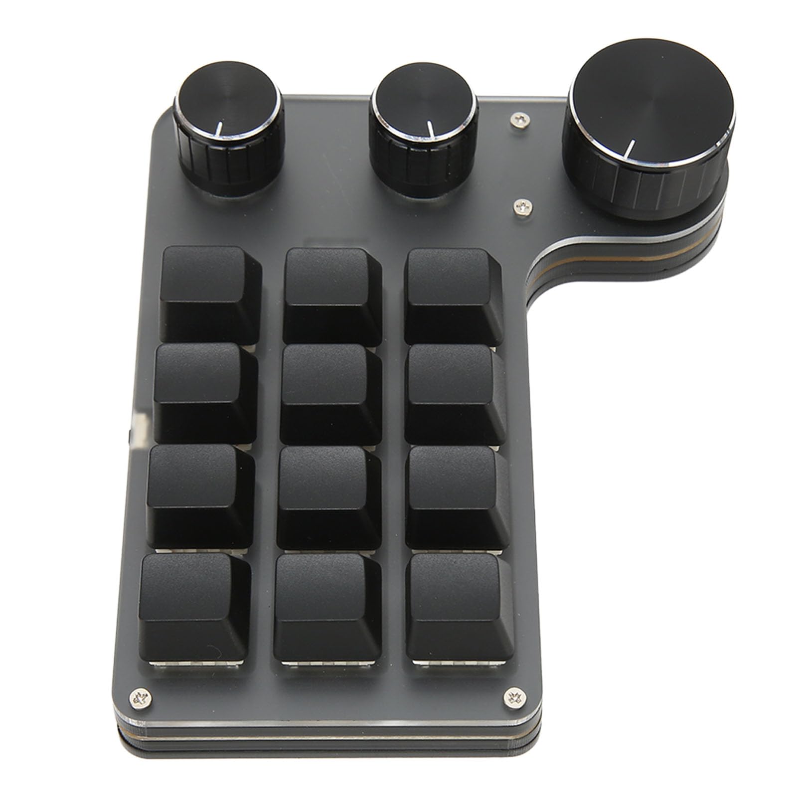 LICAEVEY Tastiera Meccanica 12 Tasti 3 Manopole, Interruttori (USB cablata)