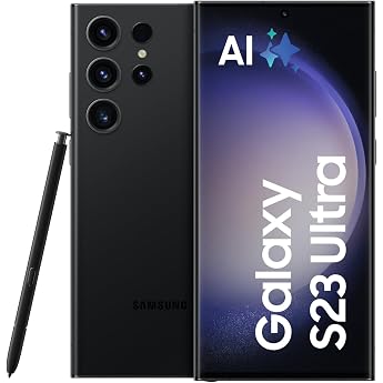 Samsung Galaxy S23 Ultra AI-Android-Smartphone, 512GB, 5.000mAh Akku, Smartphone ohne Vertrag Phantom Black inkl. 36 Monate H