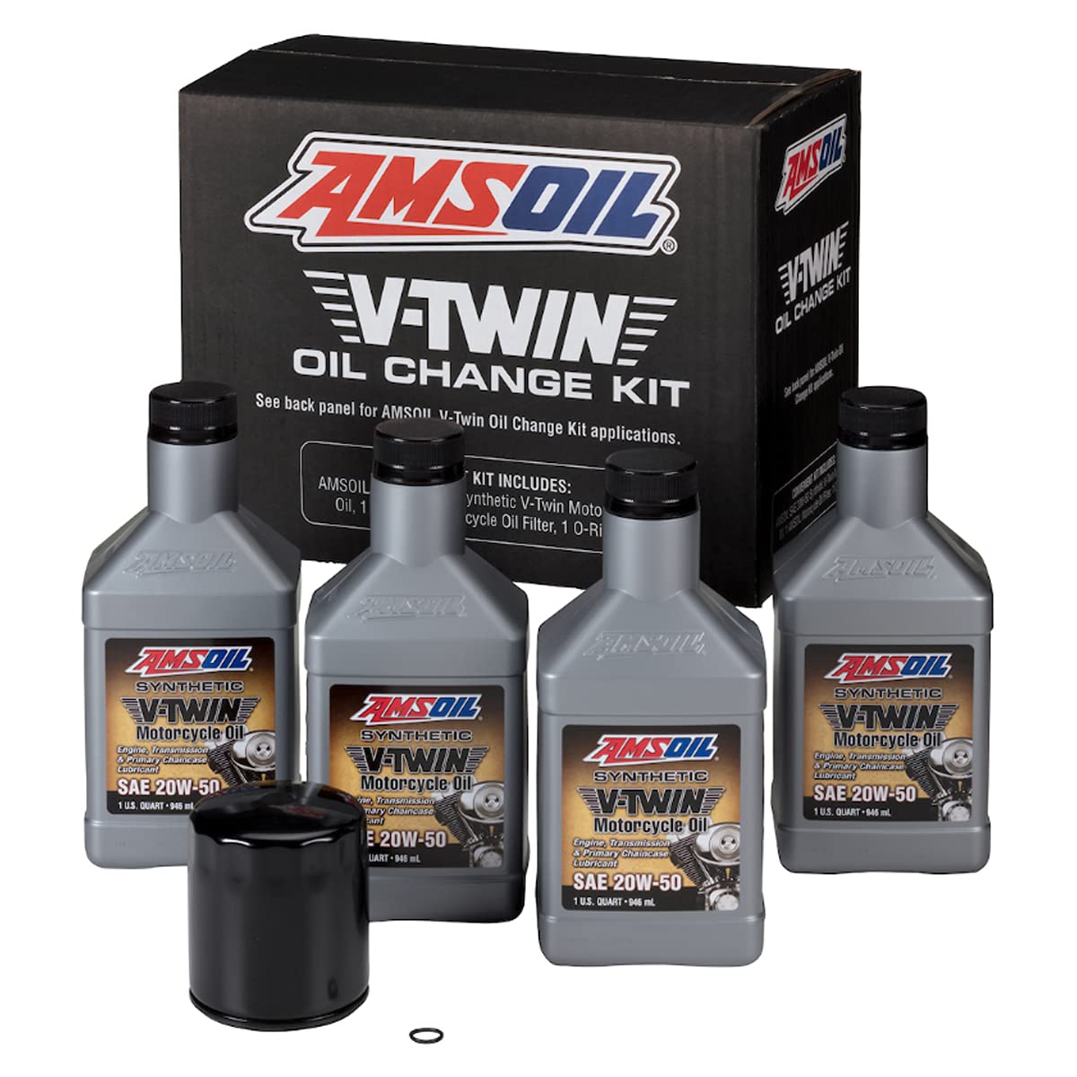 Amsoil HDBK V-Twin Motorcycle Kit