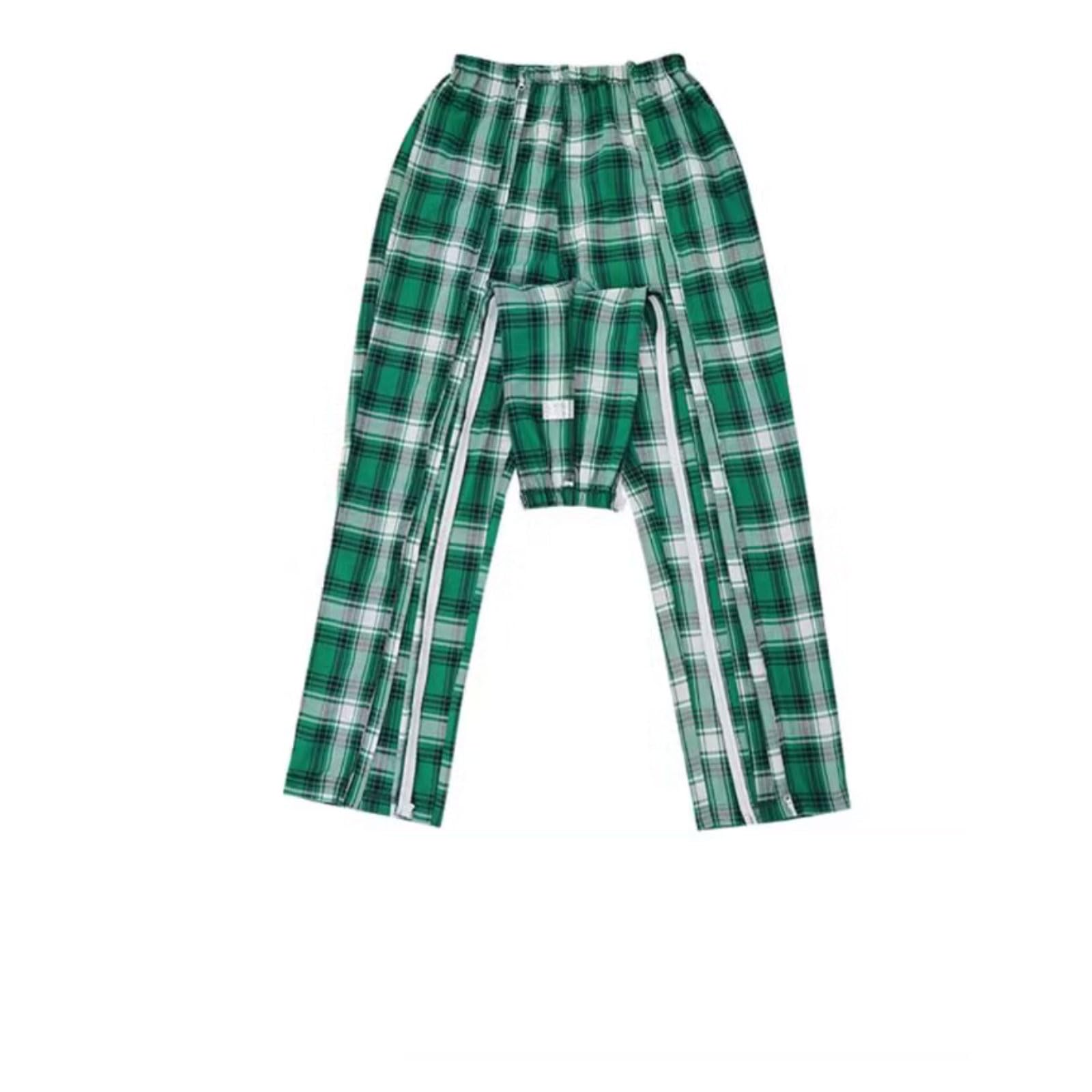 Pantalon patient zippé entièrement ouvert pour rééducation