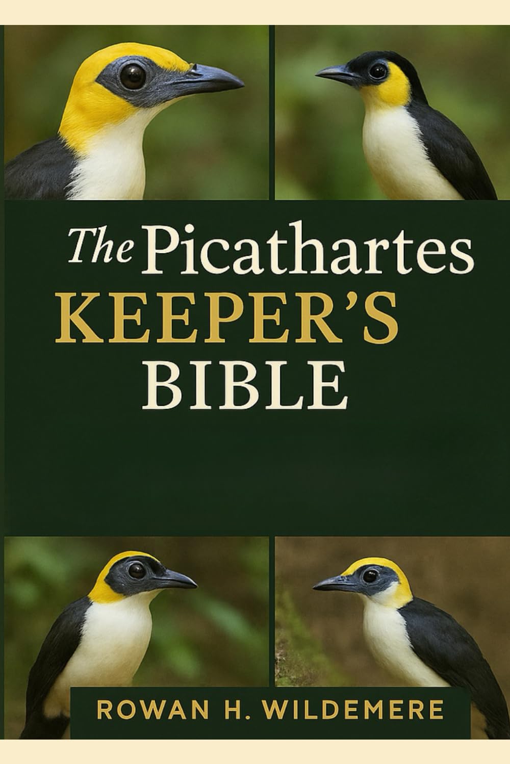 The Picathartes Keeper’s Bible: A Practical Guide to Protecting Picathartes Colonies in West and Central Africa – Nesting Cliffs, Forest Habitat, Disturbance Management and Community Partnerships