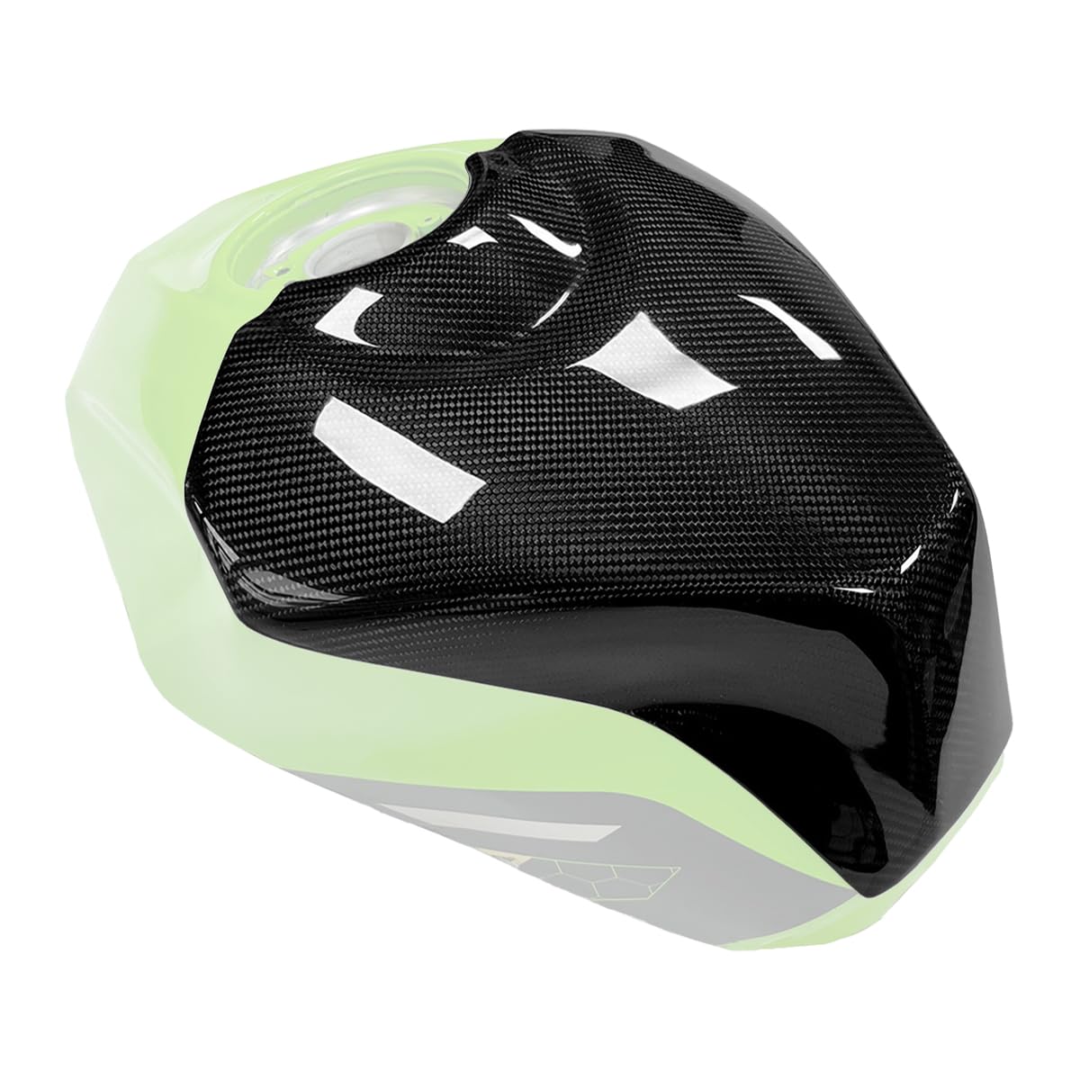 Amazon | JISYIWOWタンクカバー 燃料油ケースガード 適用Ninja400 Z400