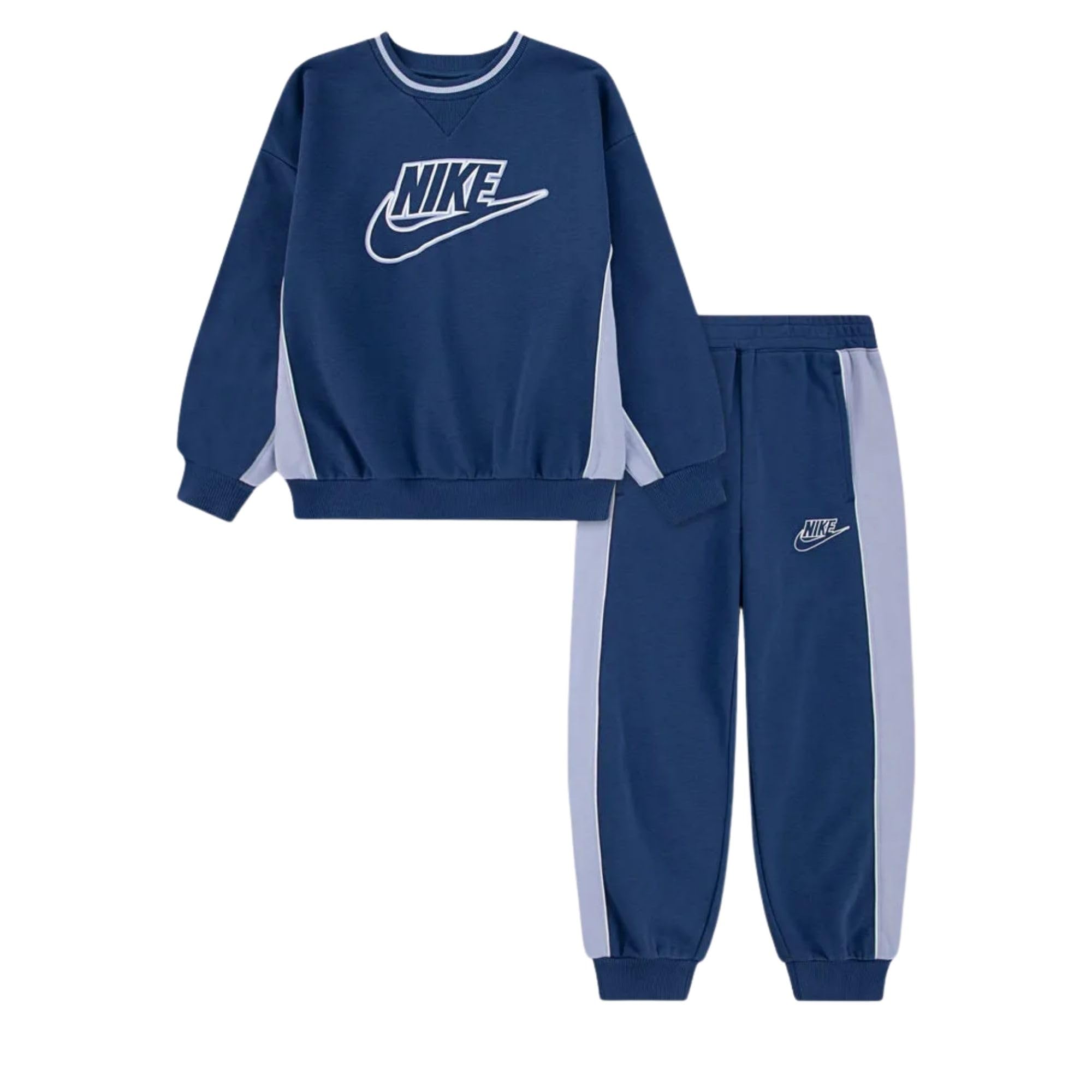Nike Nkn Ft Color Blocked Crew Set ensemble mixte en molleton confortable