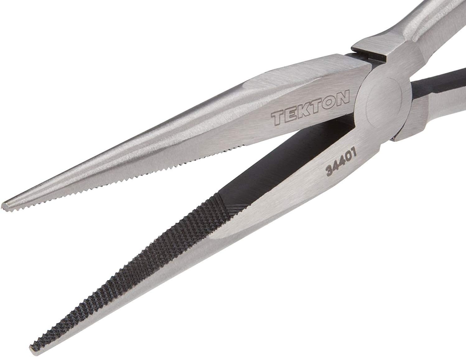 TEKTON 11 Inch Long Reach Long Nose Pliers | 34401