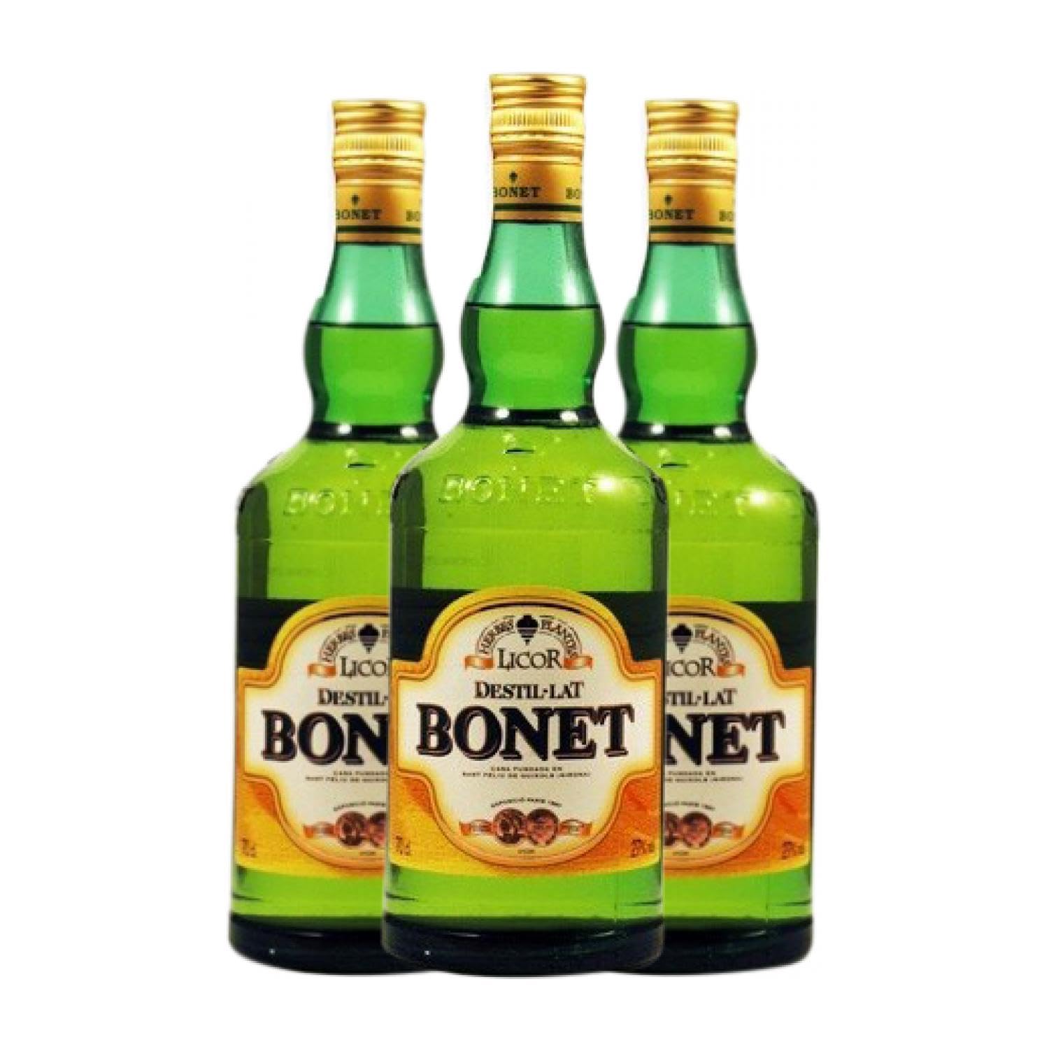 Licores Bonet Estomacal 70 cl (Caja de 3 Botellas de 70 cl)