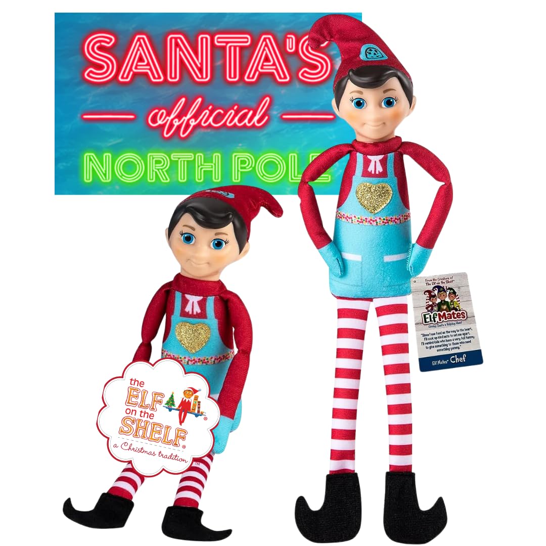 Buy The Elf on the Shelf Official Elf Mates Chef Adorable 12" Boy Elf
