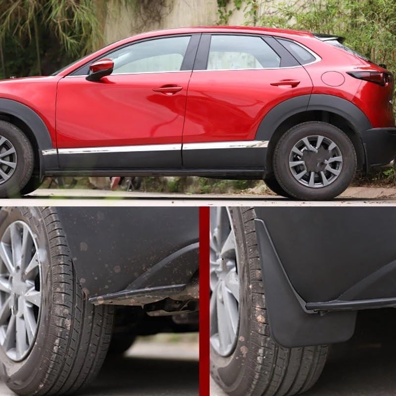 SETIFQ(小さな店) フロント リア マッドフラップ マツダ CX-30 CX30 2020 2021 2022 2023 DM マツダ（Mazda） マツダ（MAZDA）マッドフラップ(フロント) /マツダ純正オプション/CX-30/DFR5V3450(DFR5-V3-450)  : HYOGOPARTS - 通販 - Yahoo!ショッピング