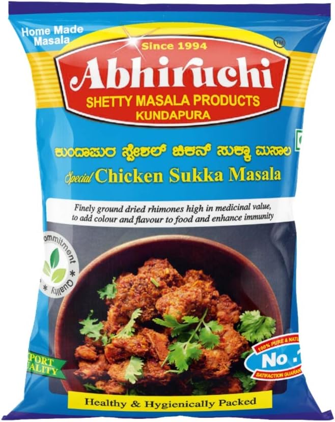 Abhiruchi Chicken sukka masala Weight: 80g