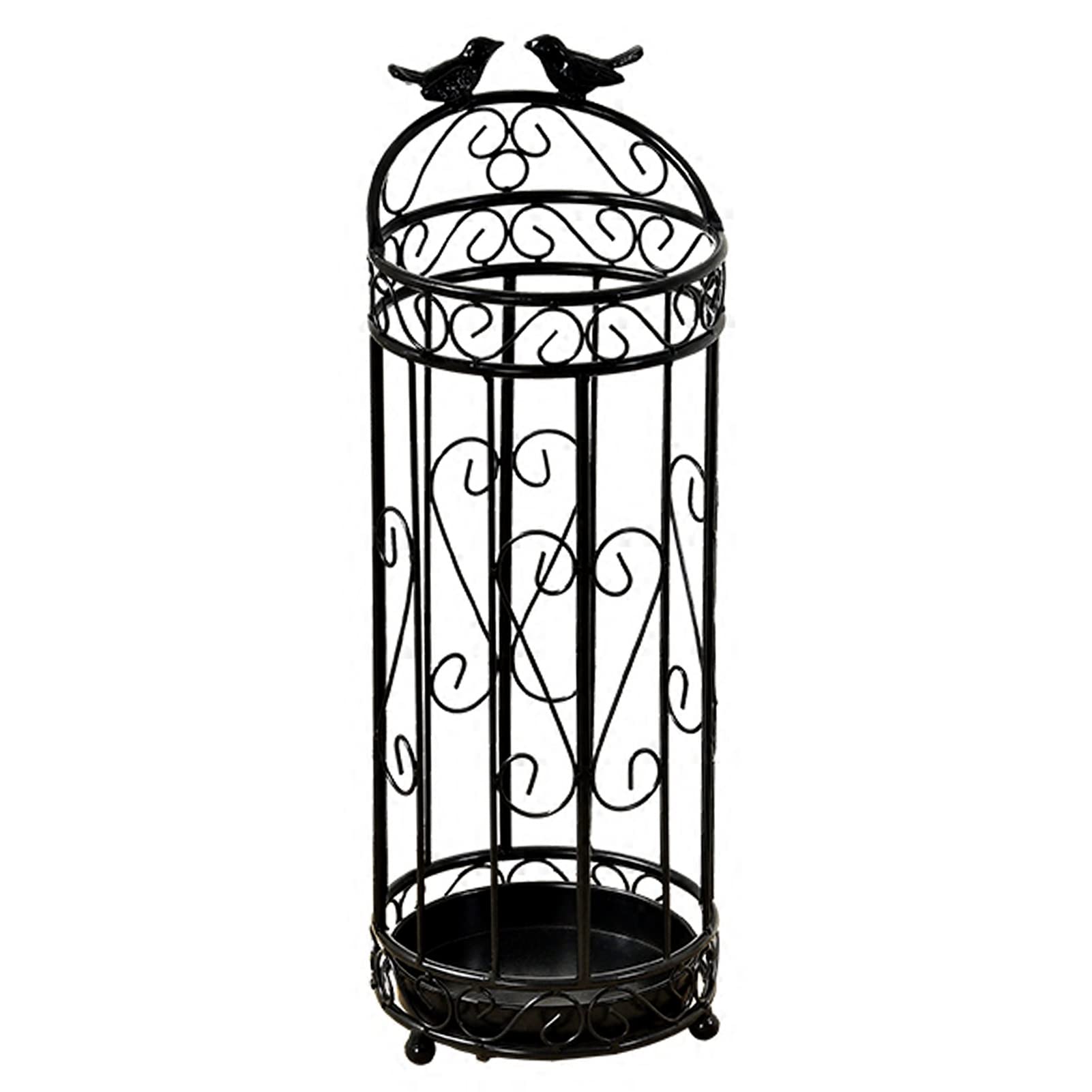 GHHVFEC Artistic Umbrella Stand with Drip Tray, Indoor Umbrella Holder for Entryway Doorway Hallway, Umbrella Organizer