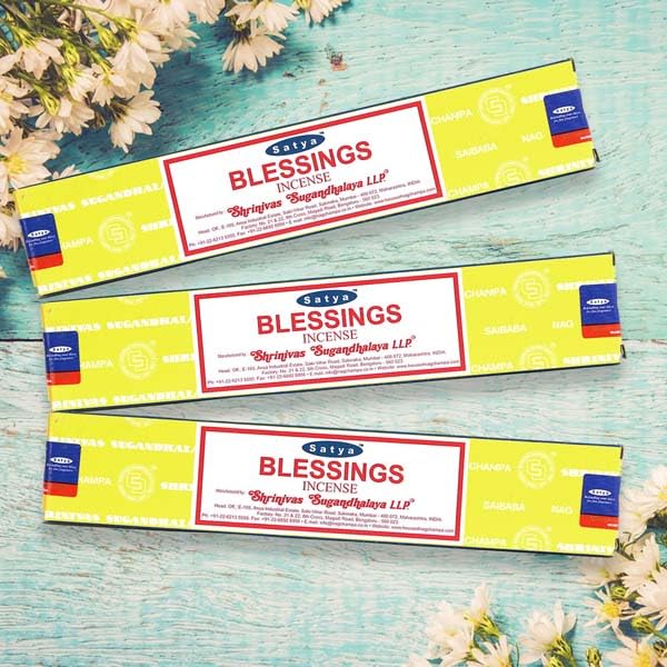 Satya Nag Champa Räucherstäbchen – 100% Natürlich, Handgerollt | Set Mit 3 Packungen à 15g | Ideal Für Meditation, Yoga & Entspannung