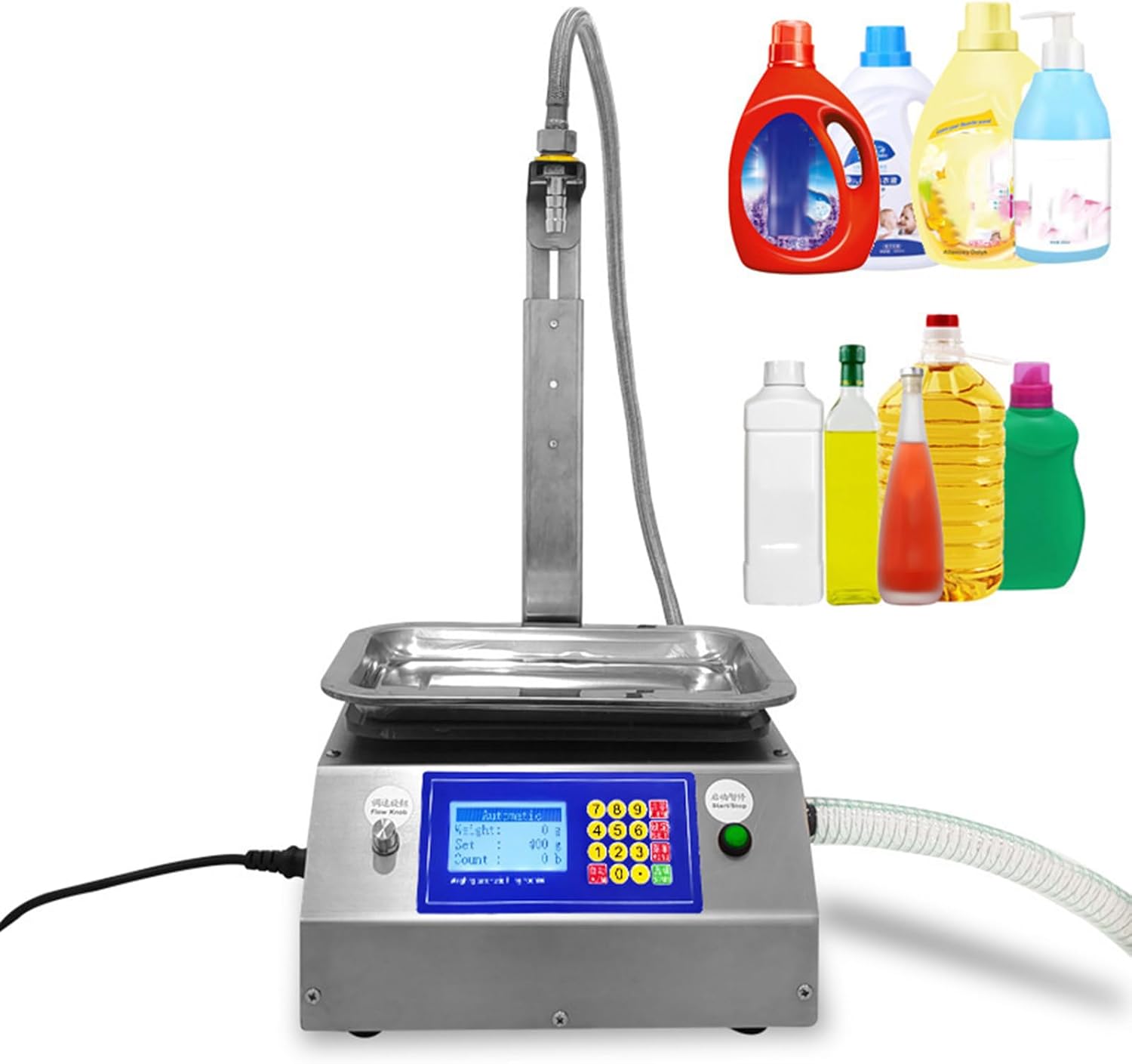 High Precision Peristaltic Pump for Essential Oils, Liquids, and Perfumes - Ideal for Accurate Filling in Various Applications