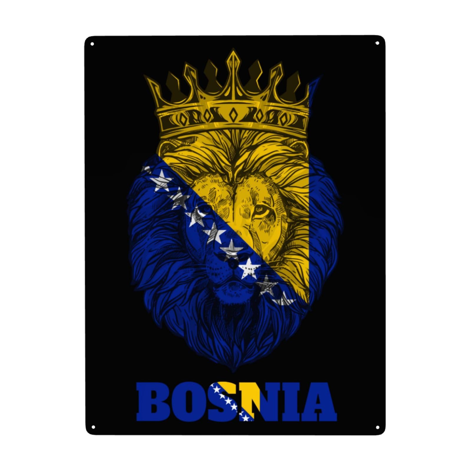 Bosnian Flag Wallpaper Bosnian Flag Waving Proudly Under Bright Blue