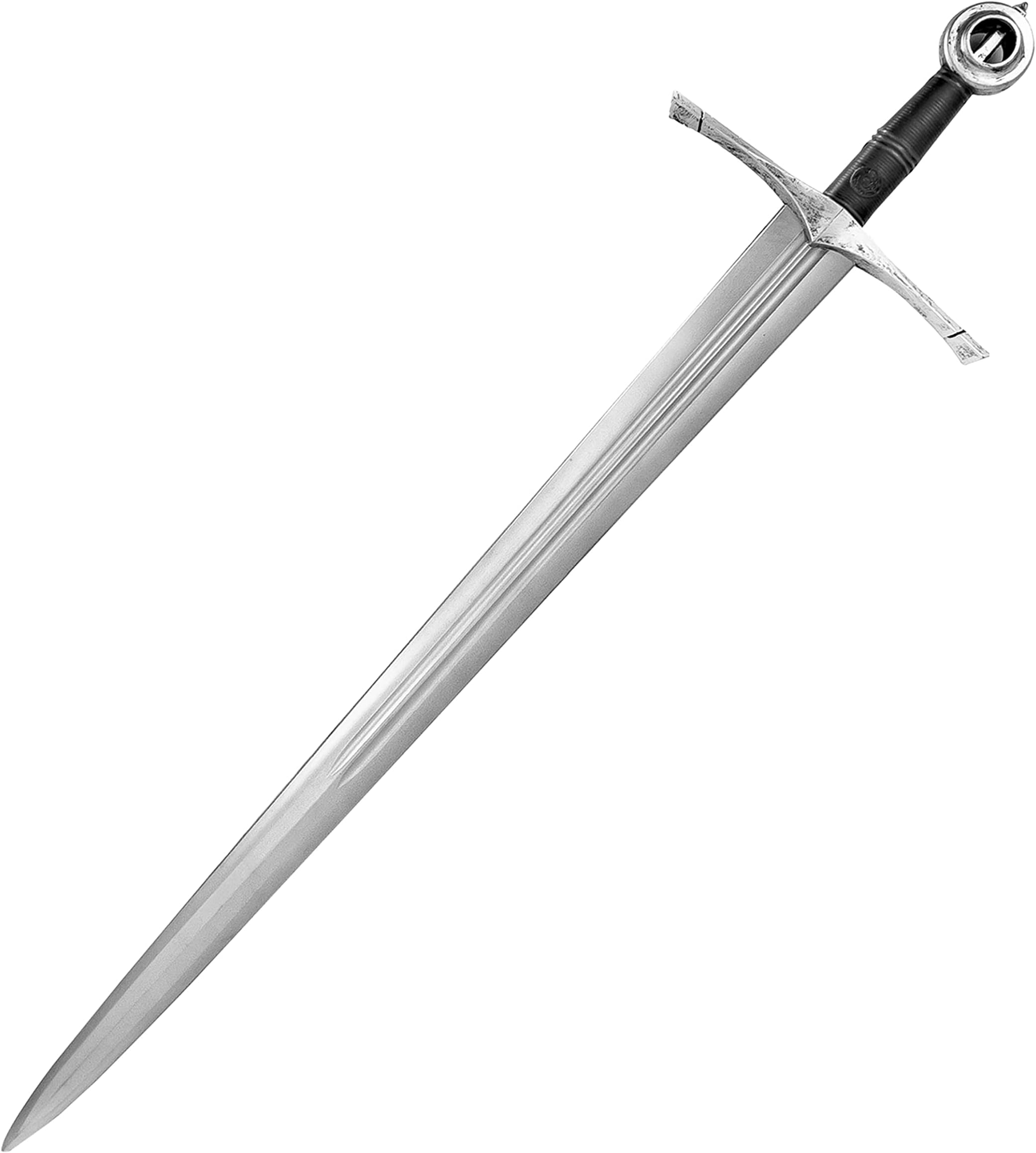 PU Foam Middle Ages Medieval PU Foam Arming Knightly Sword Weapon Toy for Knight Soldier Warrior Costume Battle Play Halloween Cosplay LARP