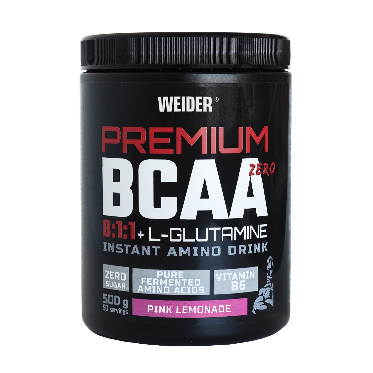 Weider Premium BCAA 8:1:1 + Glutamine (500g) Pink Lemonade
