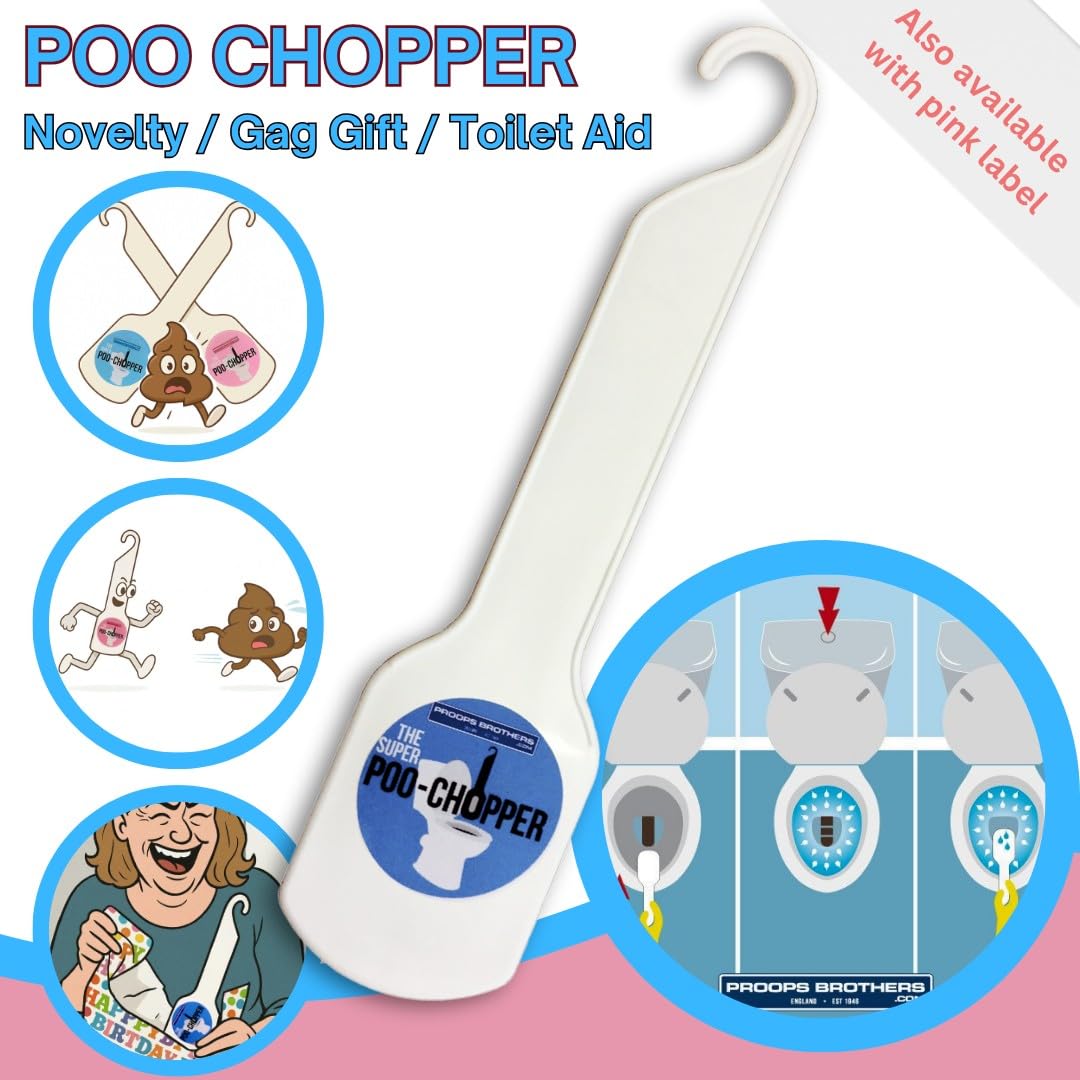 食器 poo Proops Cut the Cr*p Poo Turd Log Stool Chopper Cutter Toilet Aid