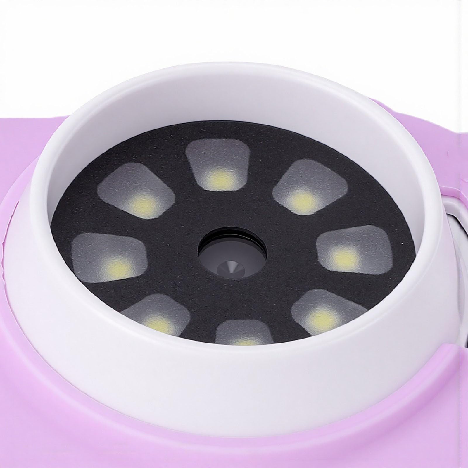 AMONIDA Microscopio Digitale per Bambini Microscopio USB Portatile Ingrandimento 1000X con Schermo da 2 Pollici 8 Luci LED per Apprendimento Scientifico Regalo Educativo
