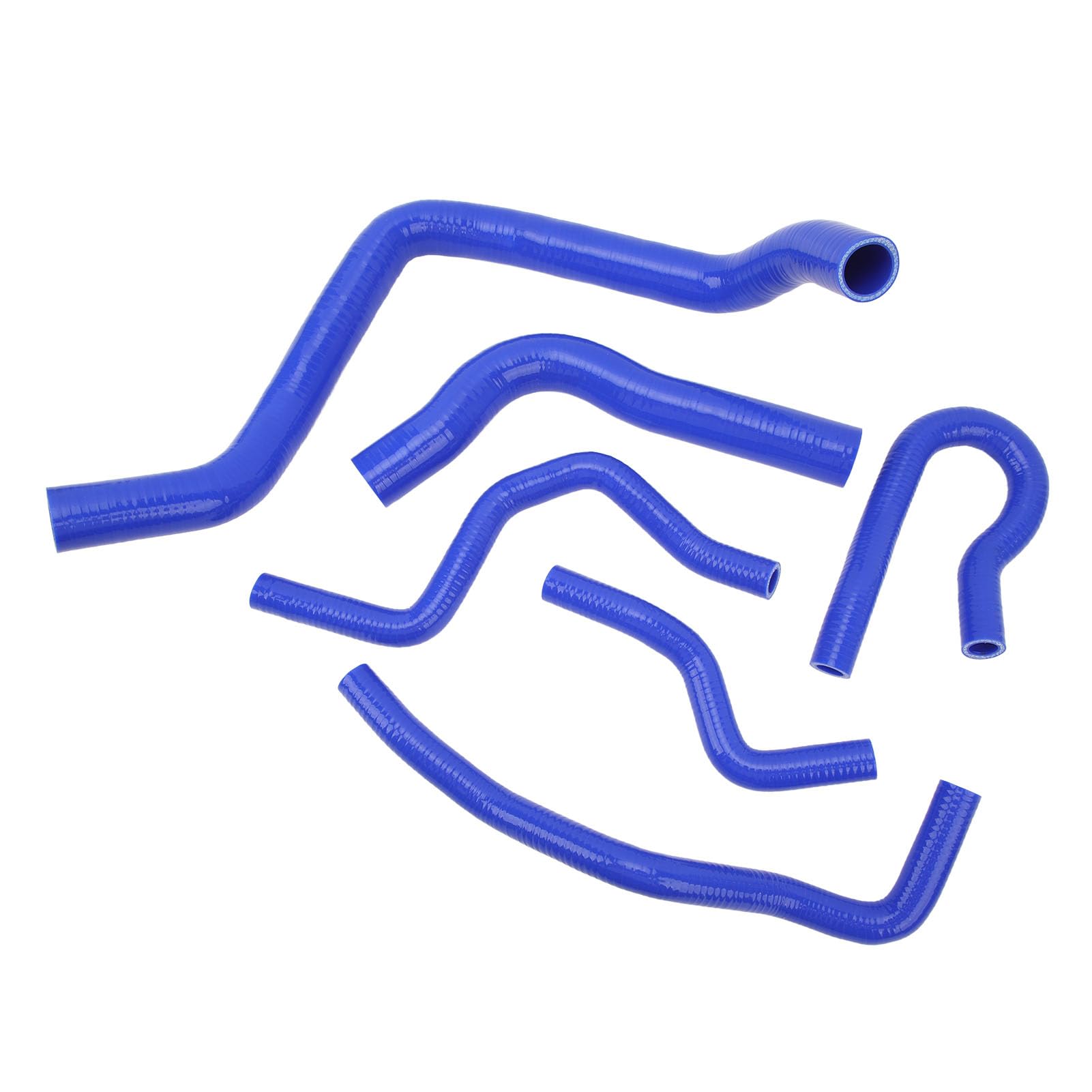 Kit de Manguito de Refrigeración Radiador Silicona, Tubo Transferencia Resistente Al Calor para Type R EK EG B16A B18C B20B 1992-2000 (Azul)