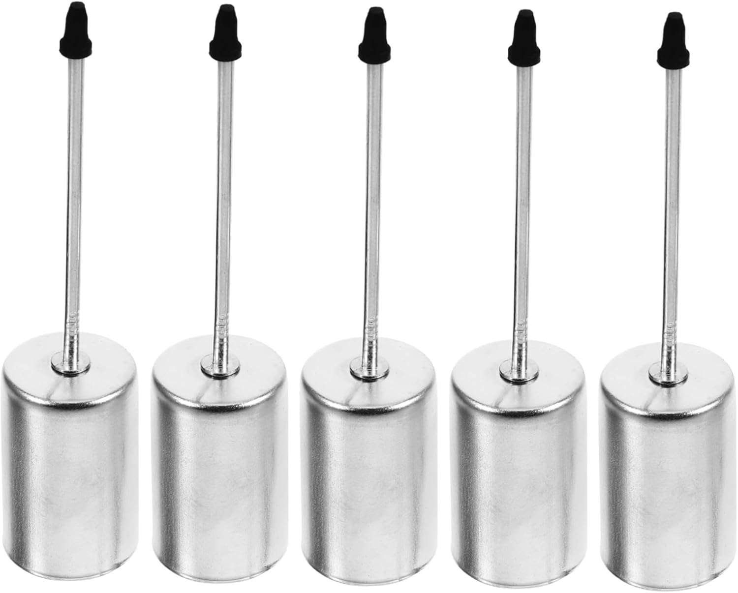 20pcs Iron Candle Holder Spike Insert for Christmas Tree Decoration Festive Candle Cups for Table Centerpiece Silver Holders for Holiday Atmosphere