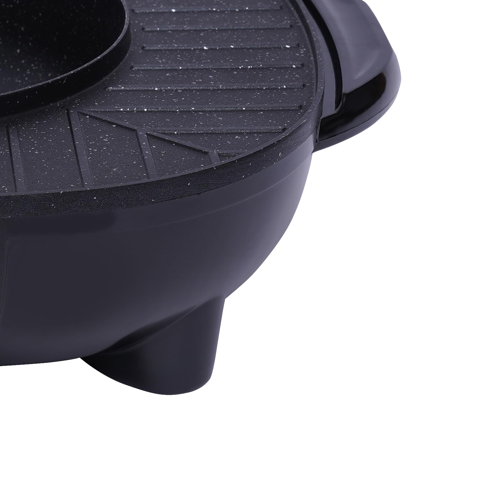 Hotpot i grill 2 w 1, 2000 W, elektryczny grill Hot Pot i Bbq, regulacja temperatury, zdejmowana płyta grzewcza, dla rodziny, na imprezę