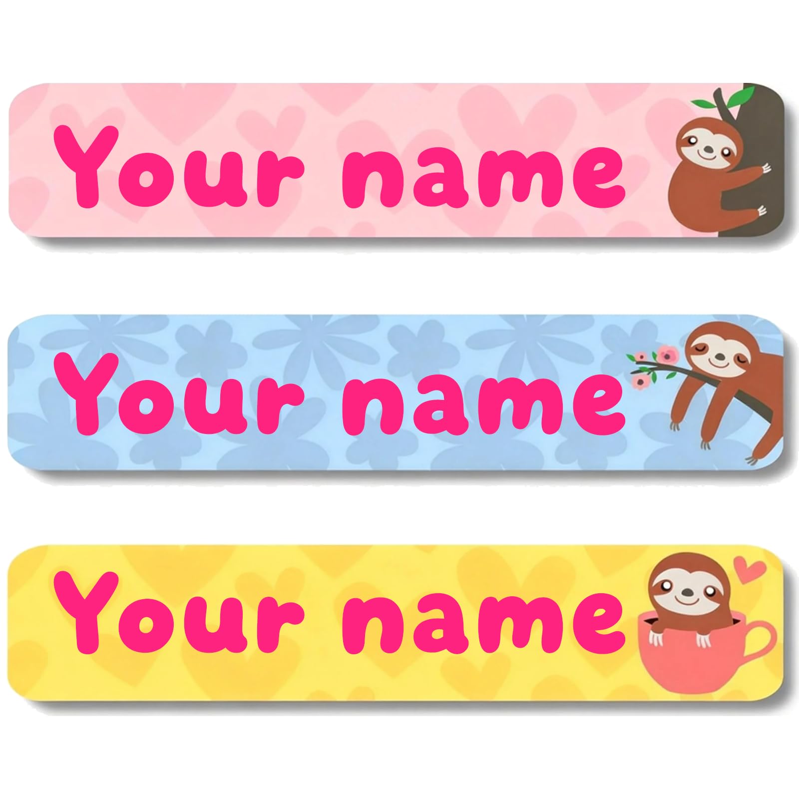 Personalized Waterproof Name Stickers for Kids, Washable Clothing Labels, Durable Name Tags for School, Kindergarten, Lunch Boxes, Books, Toys – Ideal Back to School（Play Together）