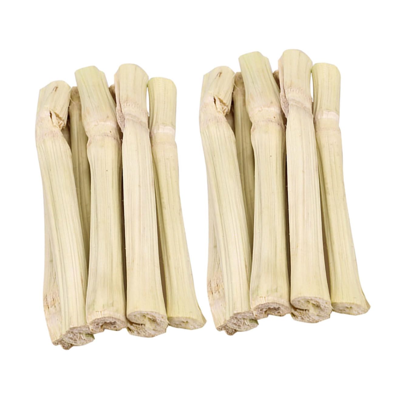 Bastoncini Bamboo Dolci per Masticare Giocattoli Naturali per Conigli Criceti Porcellini Cincillà Accessori Dentali per Animali