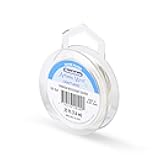 Artistic Wire, 20 Gauge Silver Plated Tarnish Resistant Colored Copper Craft Wire, Tarnish Resistant Silver, 25 ft