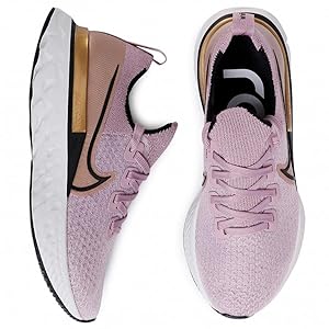 nike react infinity run plum fog