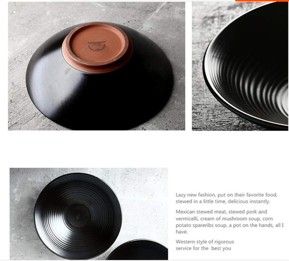 Ramen ceramiczna miska do serwowania, duża japońska salaterka, ceramiczne naczynia do serwowania, miska do mieszania przekąsek, imprez, płatków śniadaniowych, makaronu