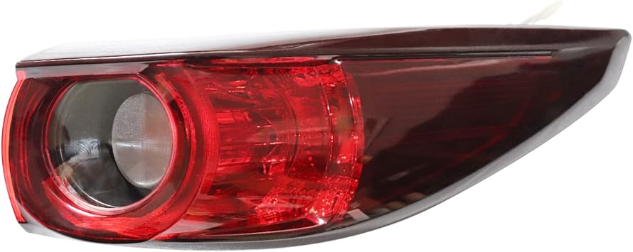 Halogen Tail Light Assembly for 2017-2021 Mazda CX-5 CX5, Long Service Life, Left and Right Side Rear Taillamps Replacement,KB8A51160F, MA2804125, KB8A51150F, MA2805125 Right