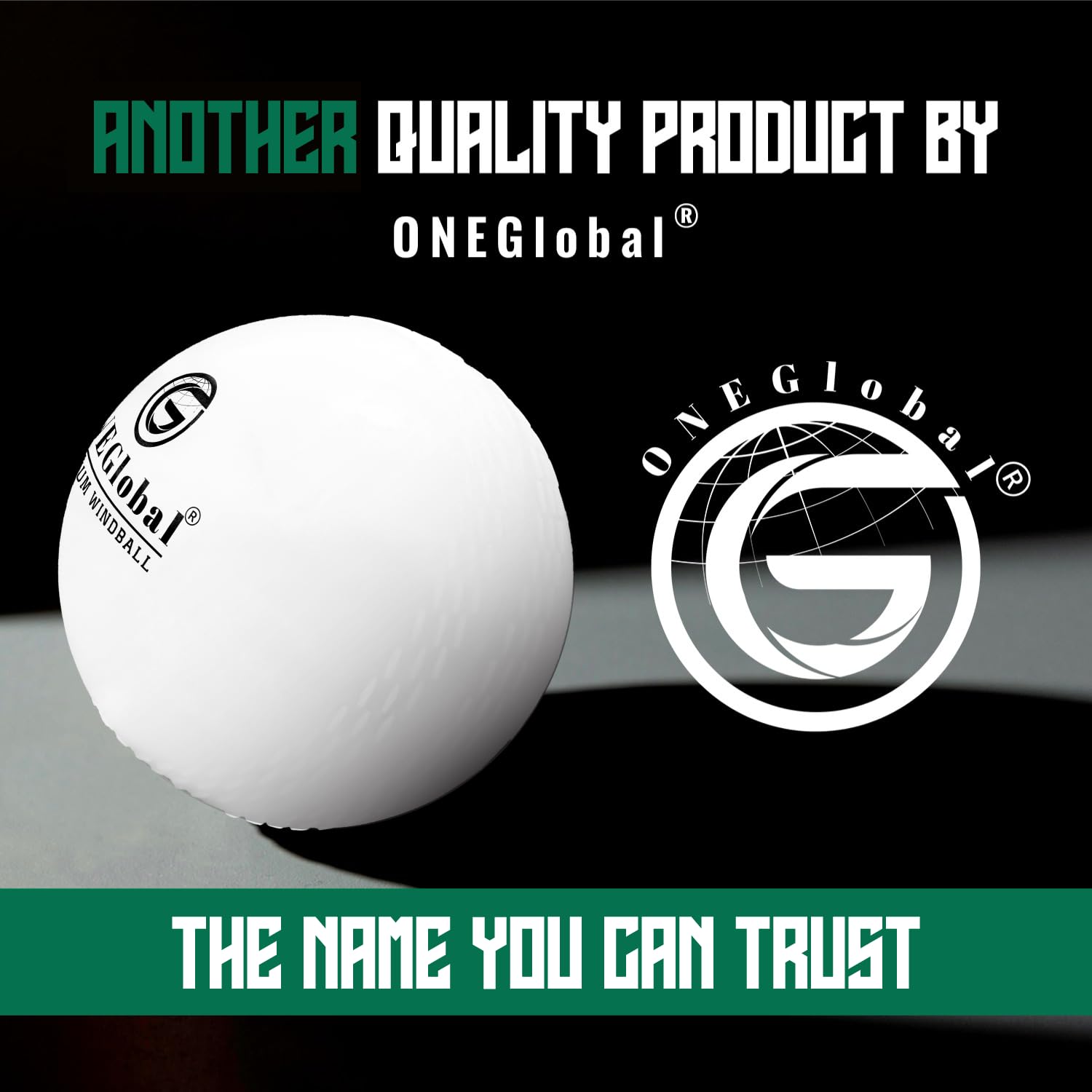 ONEGlobal Palline da cricket morbide di alta qualità, resistenti