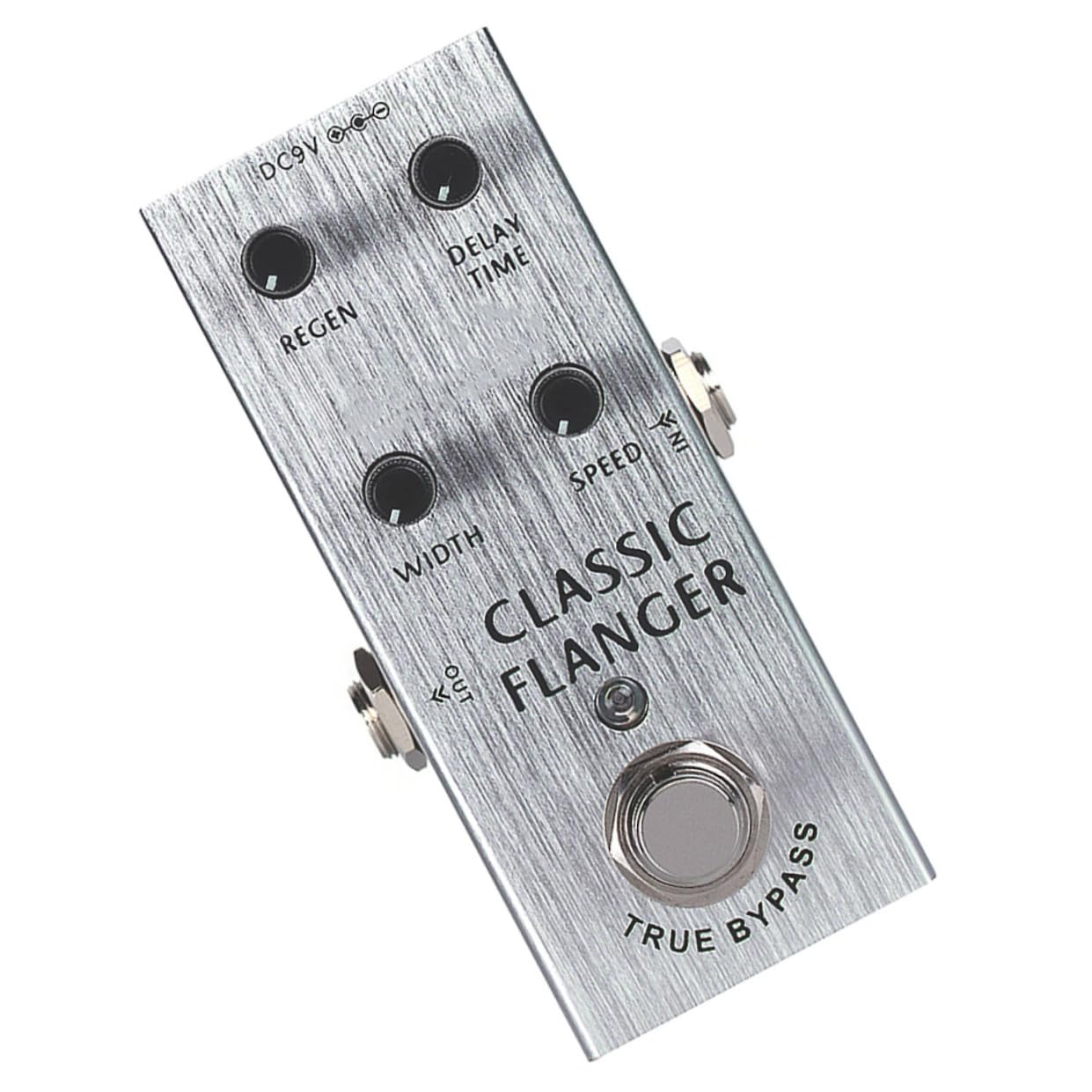 Alasum Efektor Gitarowy Elektryczny z Metalowym Wykończeniem Kompaktowy Efektowy Łatwy Użyciu Idealny Do Uzyskania Różnych Efektów Dźwiękowych Dla Gitarzystów