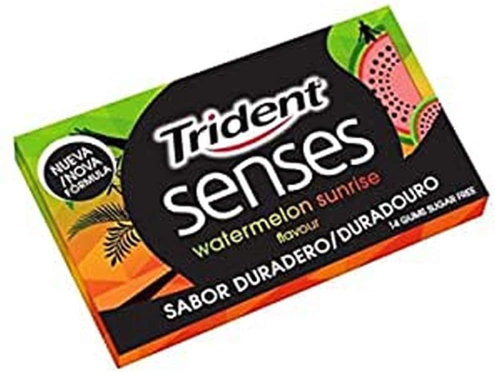 TRIDENT SENSES WATERMELON GUM Amazon.co.uk Grocery