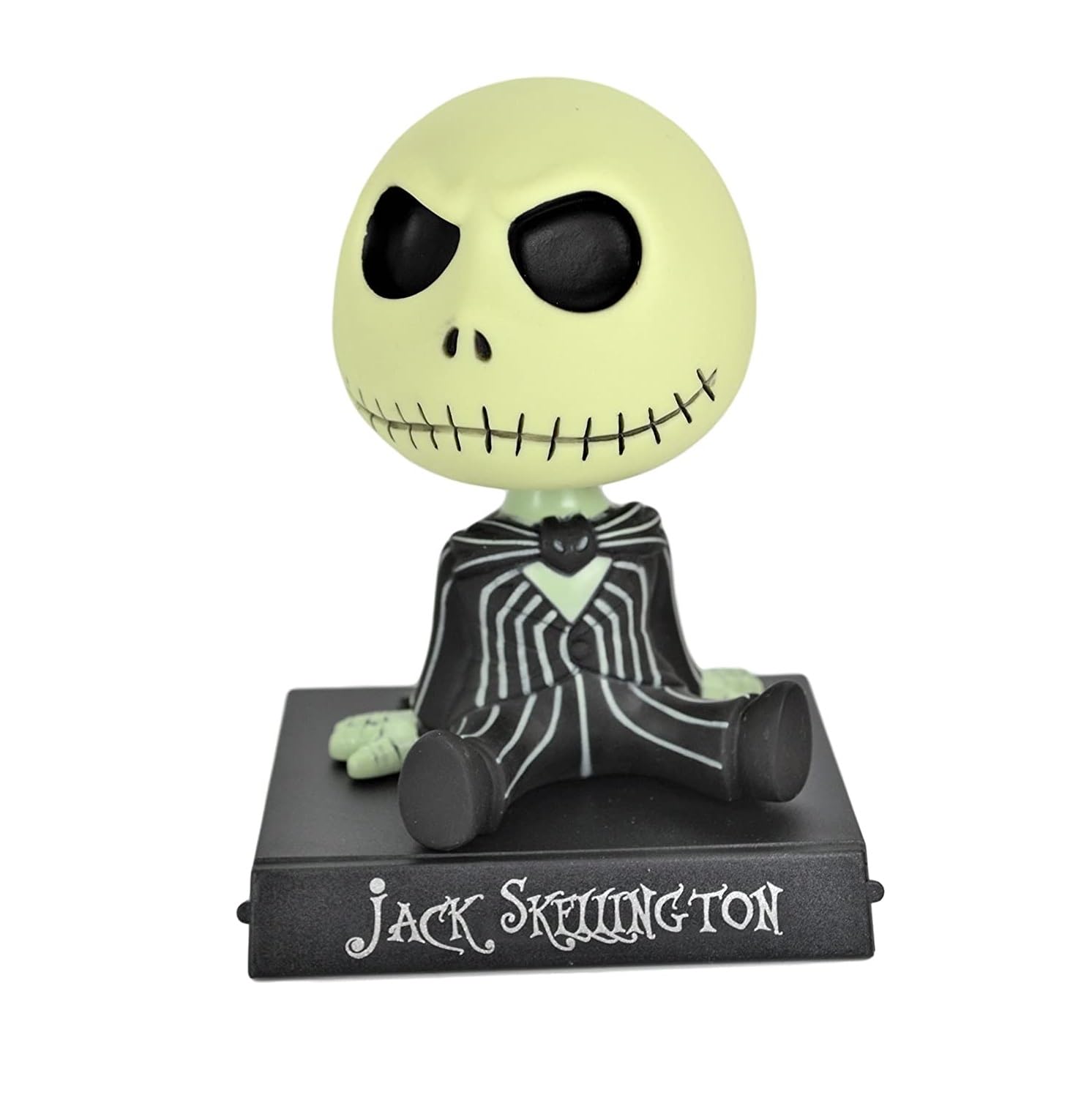 KENMA Jack Skellington Bobblehead Action Figure Bobble Head Black PVC Figurine Toy