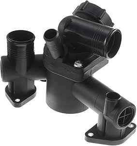4 Mounting Hole Thermostat Housing A-Premium Engine Coolant Thermostat Housing Assembly - Fits Ford Thunderbird 2003-2005 & Lincoln LS 2003-2006 V8 3.9L Lincoln LS Cooling System Housing - View #2