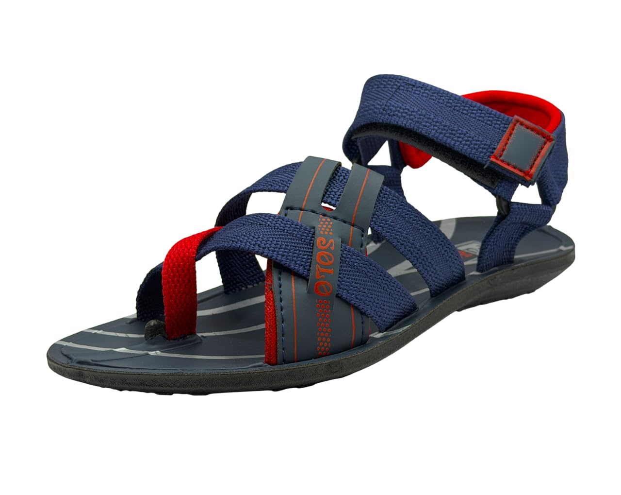 Fortex Mens Blue Red PVC Sandal (SPYKER-2 BLUE/RED_6)-image-14