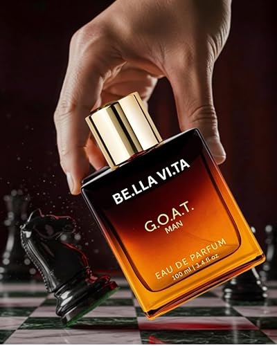 Miniatura 4 de Bella Vita Luxury G.O.A.T Man Eau De Parfum - 3.4 fl oz  Bergamota, pachulí y vetiver  Fragancia picante y amaderada de larga duración para hombres