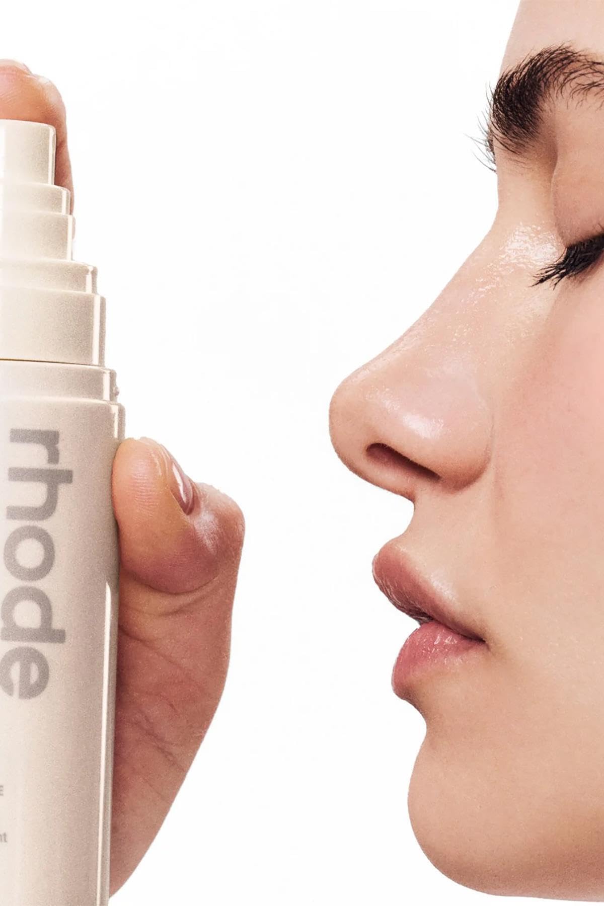 Rhode Skin Glazing Mist, Hydrating & Glowy Finish, Peptide Glazing