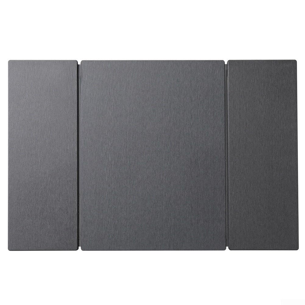 Tapis Égouttoir Silicone PU Absorption Rapide Cuisine(Dark gray)